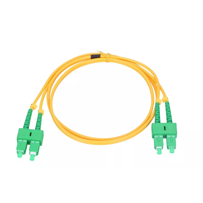 Latiguillo Extralink SC/APC–SC/APC monomodo dúplex G.657.A1 3 mm 5 m
