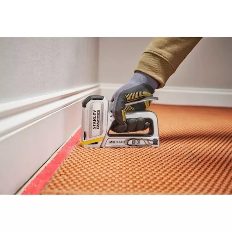Grapadora Stanley FMHT70250-0, carcasa de aluminio, negro/plata/amarillo, alto 160 mm