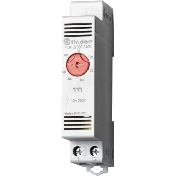 Termostato Finder -20...+40 °C 1 contacto de cierre (7T.81.0.000.2401)