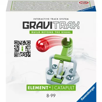 Expansión GraviTrax Catapulta – Pista de canicas STEM, juego de construcción para niños a partir de 8 años