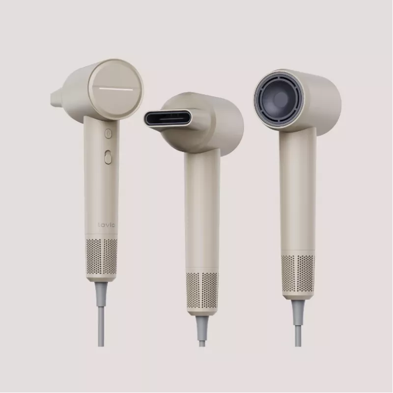 Secador de pelo Lovio LVHD001BE con ionización AirFlow