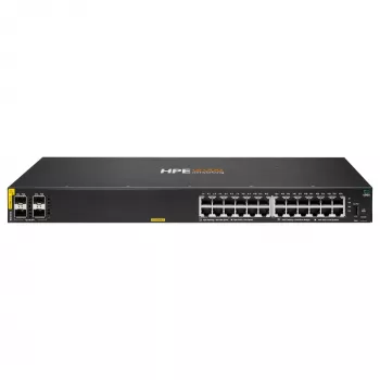 Switch HP Enterprise Aruba 6000 24G CL4 4SFP — 24 x Gigabit Ethernet, 4 x puertos SFP