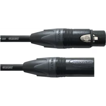 Kindermann - cable de altavoz - 2.5 mm² - Speakon (4 polos) macho a Speakon (4 polos) macho - 5 m