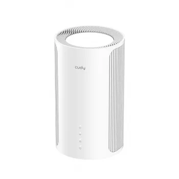 Router mesh Cudy M11000 Tri-band (2,4 / 5 / 6 GHz) Wi-Fi 7 4x LAN blanco, 4 antenas internas