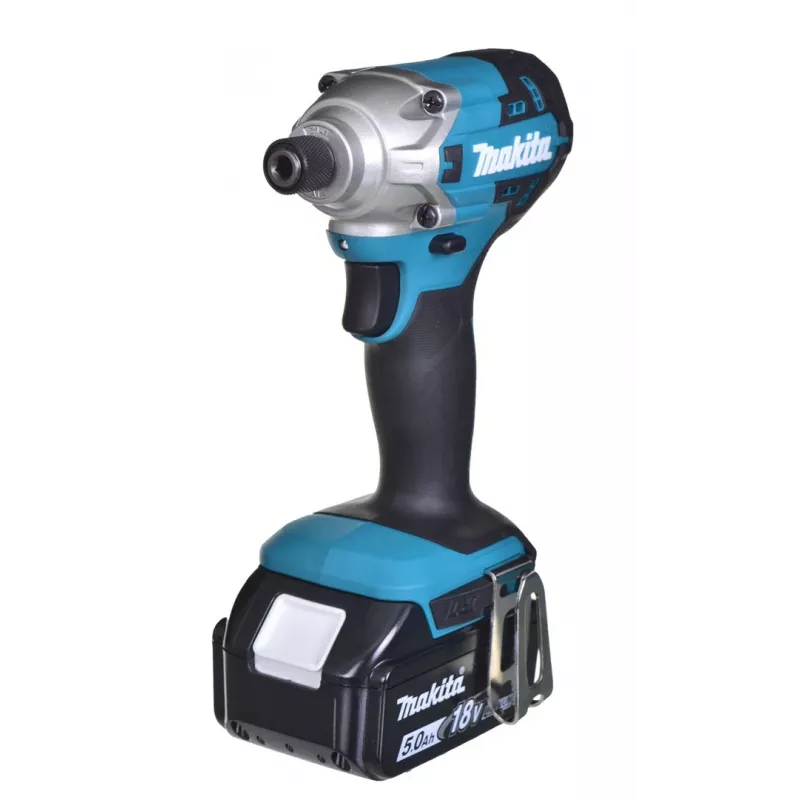 Atornillador de impacto a batería Makita DTD156RTJ 2500 RPM verde
