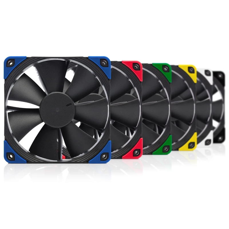 Ventilador de caja Noctua NF-F12 PWM chromax.black.swap 120 mm