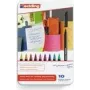 Rotulador Edding 1200 colourpen fino negro azul marrón verde naranja rosa lila rojo amarillo 10 uds.