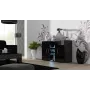 Aparador Cama SOHO S7 120 cm Negro Brillo