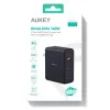 Cargador de pared Aukey PA-B7O, 3×USB, tecnología GaN