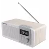 Radio portátil BLAUPUNKT PP14BT con Bluetooth, MP3, MicroSD, USB y despertador — 6 W, batería/red eléctrica, 230×118×90 mm