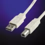 Cable USB 2.0 A - B M/M 3 m ROLINE 11.99.8831 VALUE
