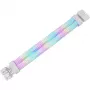 Thermaltake Tt Mod ARGB Snow Cable, 8 pines, 300 mm, blanco