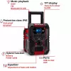 Radio portátil EINHELL TE-CR 18 Li DAB+ FM Bluetooth USB, a batería (compatible con TE-CR 18 Li)