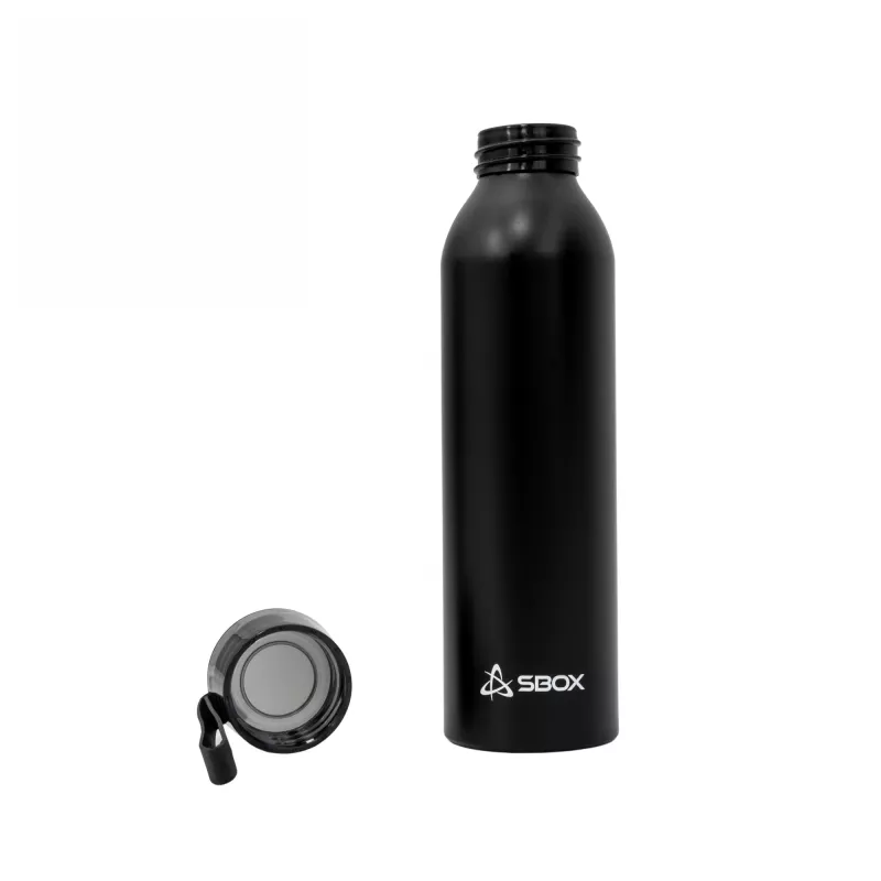 Botella deportiva SBOX WB-650 650 ml, negra