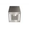 Campana extractora MAAN ELBA MINI WPB 430, acero inoxidable satinado, 300 mm de diámetro, 400 mm de altura, control electrónico, filtro antigrasa