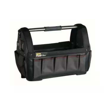 Maletín de herramientas STANLEY 1-93-951, plástico, tapa abatible, asas, 480×250×330 mm, negro