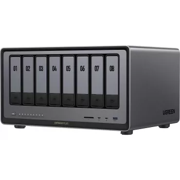 Ugreen NASync DXP8800Plus NAS Sobremesa Intel® Core™ i5 i5-1235U 8 GB DDR5 0 TB UGOS Pro