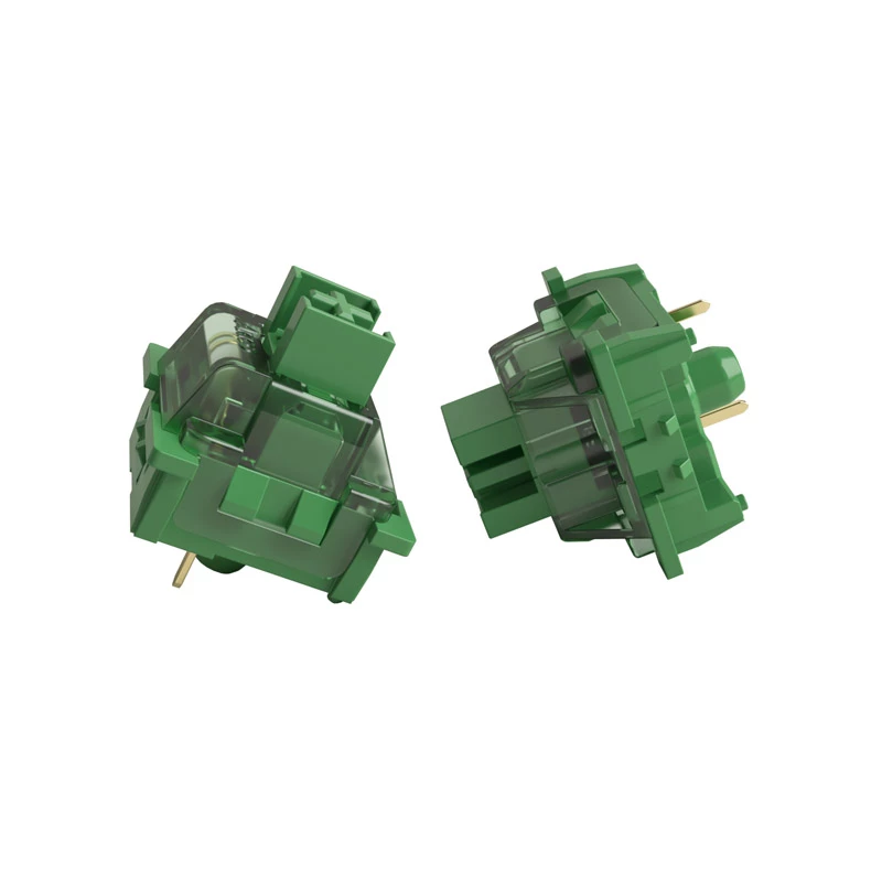 Interruptor AKKO V3 Pro Matcha Green, mecánico, 3 pines, lineal, eje MX, 50 g - 45 uds.