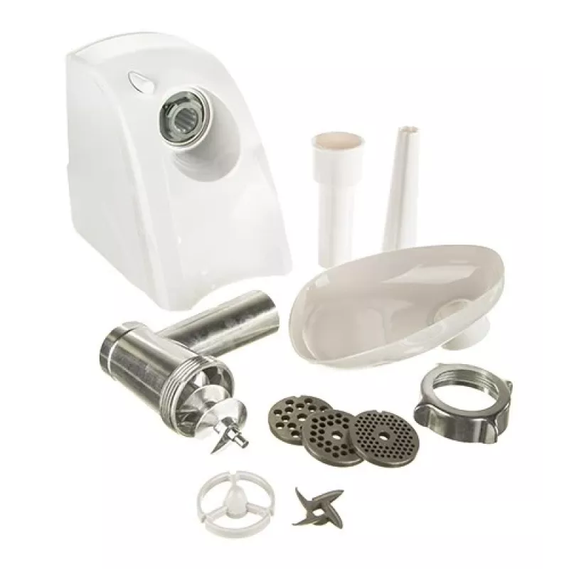 Adler AD 4803 Picadora de carne 800 W Acero inoxidable, Blanco