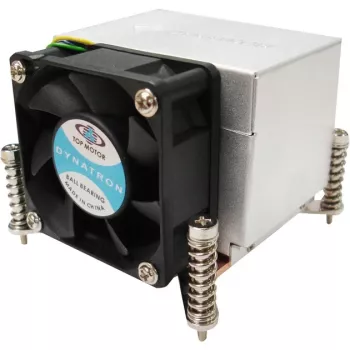 Inter-Tech Dynatron K-666 - disipador de aire para procesador - (para: LGA1156, LGA1155) - aluminio y cobre - 60 mm - 2U (88885122)