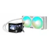 Kit de refrigeración líquida para procesador TRYX PANORAMA ARGB 240 12 cm blanco 1 ud.