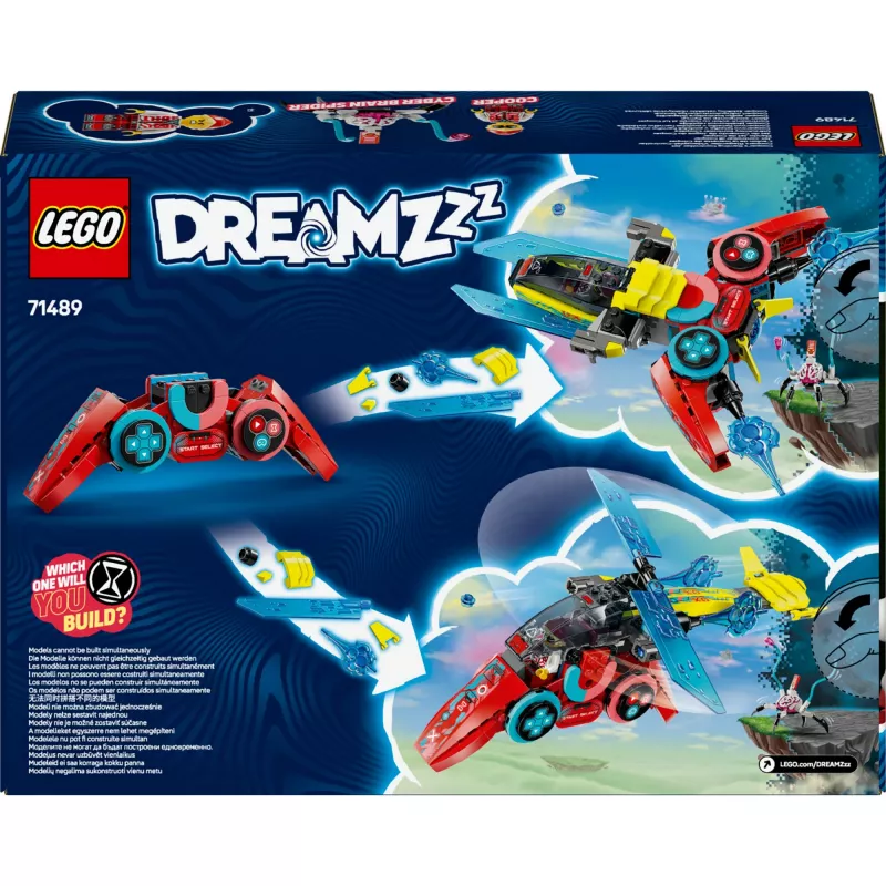 Lego 71489 DREAMZzz Mando de videojuego volador de Cooper, juguete de construcción