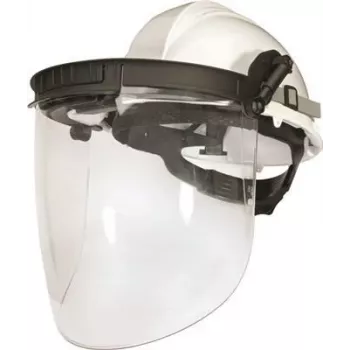Visera facial Honeywell Turboshield transparente sin recubrimiento modelo 1031743, pantalla protectora transparente
