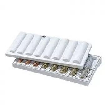 WEDO 160.500937 Bandeja para monedas, gris claro