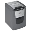 Rexel Optimum AutoFeed+ 100X destructora de papel, corte en partículas P-4 4x28 mm, 100 hojas, papelera de 34 L