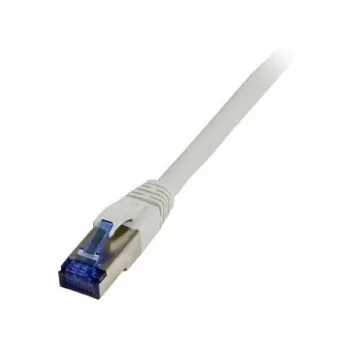 Cable de red RJ45 - CAT6A 500 MHz - 0,5 m - gris - S-STP(S/FTP) - TPE/LSZH(Superflex) - AWG26 - Synergy