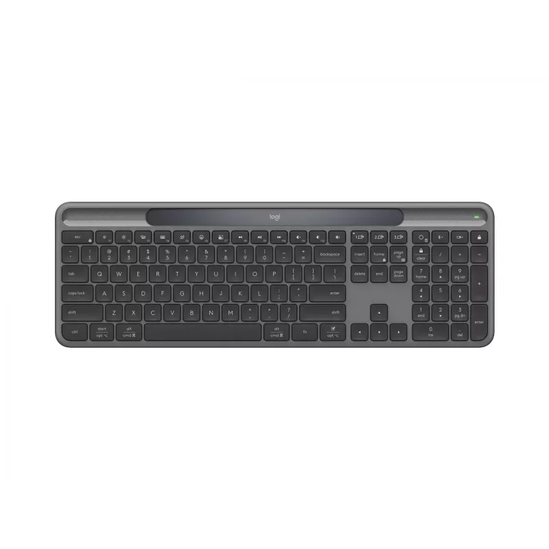 Teclado inalámbrico Logitech 920-013779 RF Wireless Bluetooth grafito