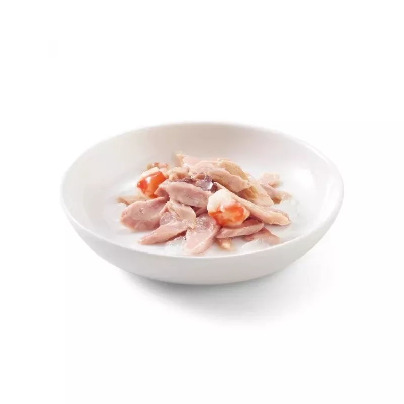 SCHESIR en gelatina Atún con surimi - Comida húmeda para gatos - 85 g