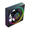 Ventilador de caja MODECOM VOLCANO LOOP 120 ARGB Reverse Fan negro 120 mm PWM 400–1400 RPM conector ARGB