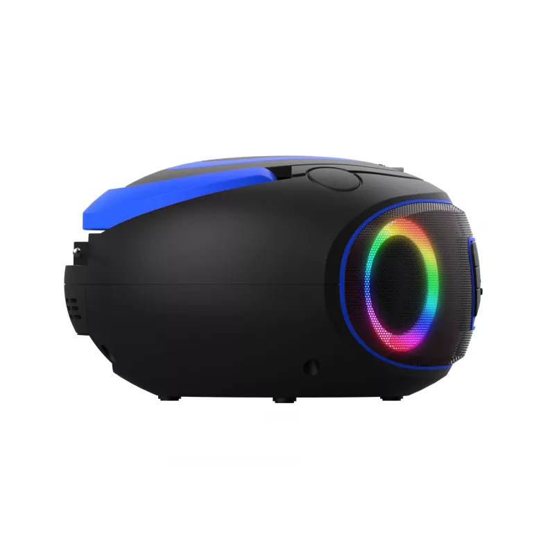 Denver TDB-212BU boombox DAB+ con reproductor de CD, DAB+/FM, Bluetooth, USB, AUX, azul