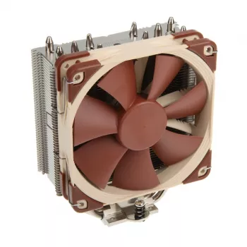Disipador de CPU Noctua NH-U12S, ventilador de 120 mm, 1500 rpm, 93,4 m³/h de flujo de aire, 22,4 dB, Acero inoxidable, 158×125×71 mm