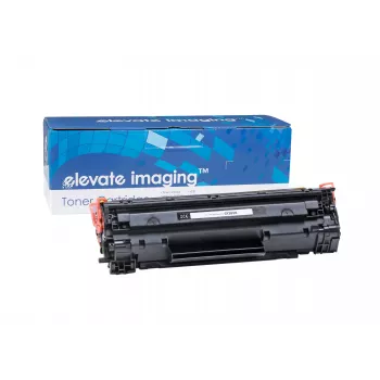 Cartucho de tóner CF283X negro para HP