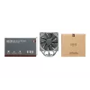Ventilador de CPU Noctua NH-U12S redux 12 cm gris, acero inoxidable