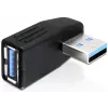 Adaptador USB 3.0 M/H Delock 65342 Negro