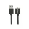 Cable de carga y sincronización USB-A a Micro-B USB 3.0 MediaRange MRCS239 — 50 cm, 5 Gbit/s, 5 W, negro