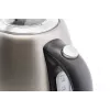 Hervidor de agua eléctrico ETA 1,2 L 2100 W, carcasa de acero inoxidable, gris