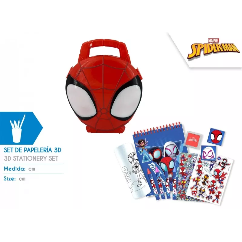Set creativo en caja Spiderman