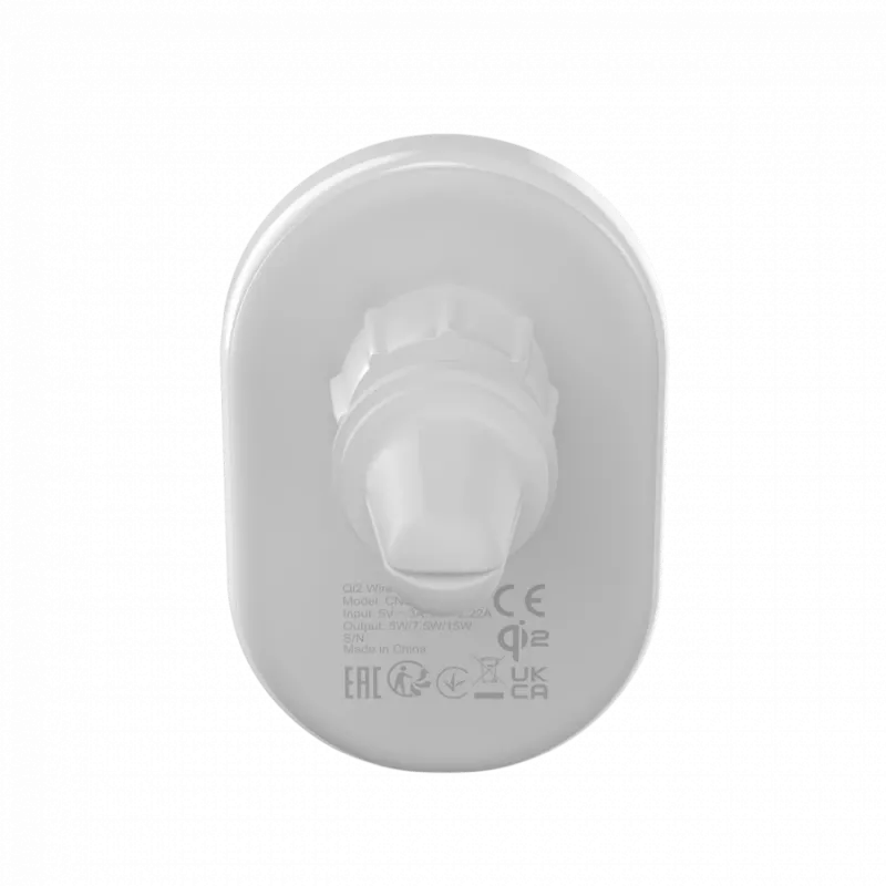 Cargador de coche CANYON OnGrip 105 15W Qi2 inalámbrico blanco