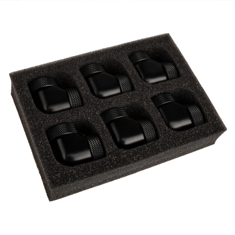 Set de accesorios para ventilador RAIJINTEK Pelias negro — 6 uds.
