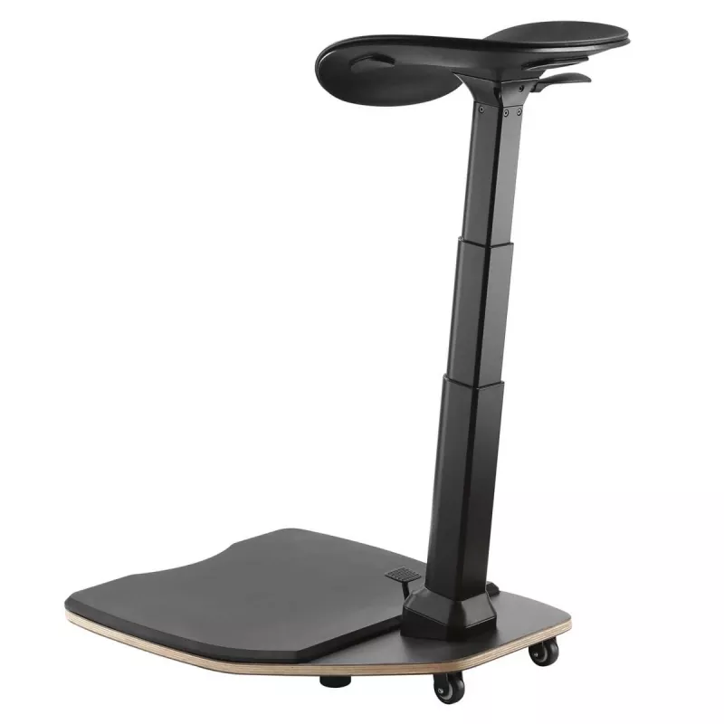 Silla ergonómica MACLEAN MC-872 — regulable en altura, con mecanismo basculante