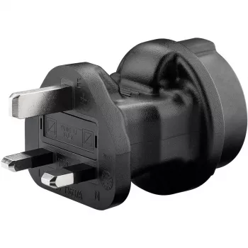 Adaptador de red Goobay 95307 negro UK