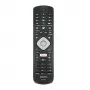 Mando a distancia SAVIO RC-10 para TV Philips, IR inalámbrico, negro, entrada por botones