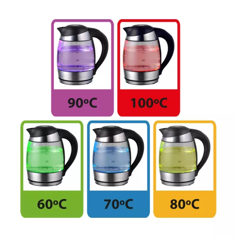 Esperanza EKK026 hervidor 1,7 L 2200 W negro, transparente