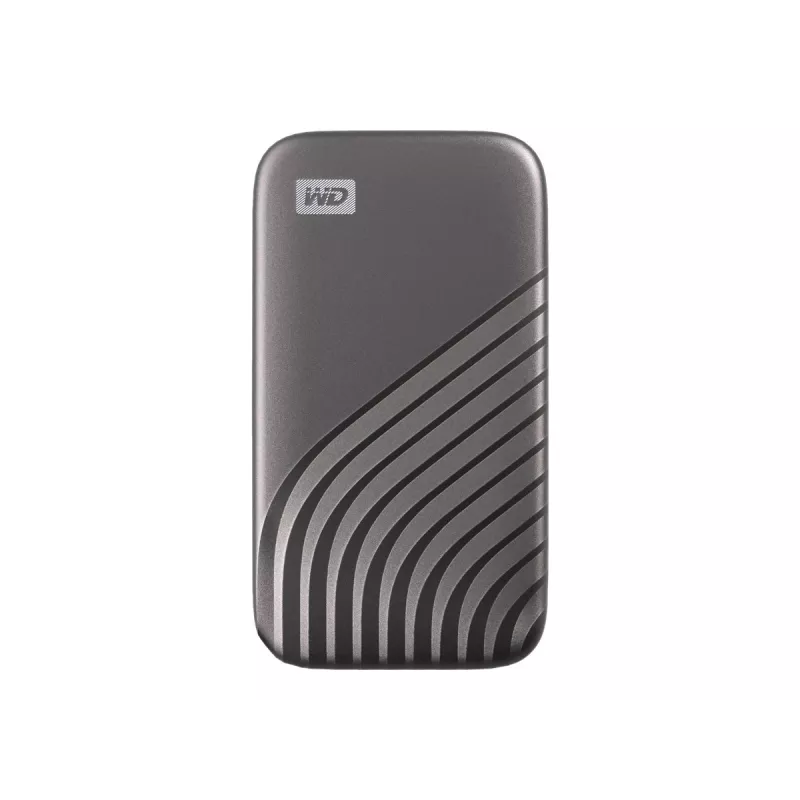 WD My Passport SSD WDBAGF0040BGY – SSD – cifrada – 4 TB – externa (portátil) – USB 3.2 Gen 2 (conector USB-C) – AES de 256 bits – gris