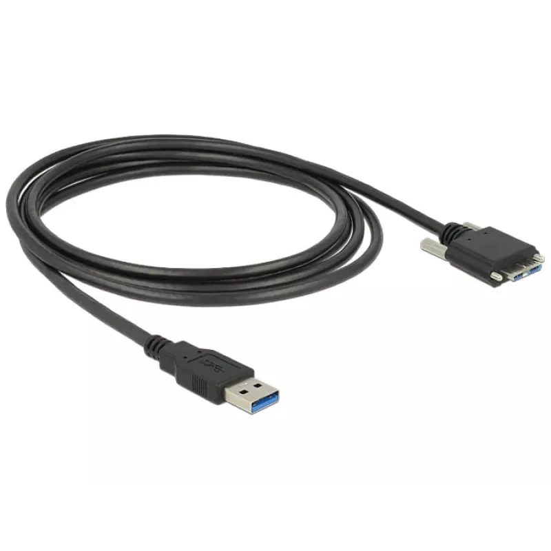 Cable USB DeLOCK 83599 USB 3.2 Gen 1 3 m USB A Micro-USB B negro
