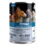 Comida húmeda para gatos PetRepublic trozos de trucha en salsa 400 g — trucha, trocitos húmedos en salsa